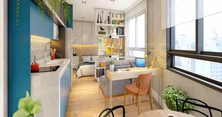 Studio nurban vila mariana, apto disponível para venda com 24m², 01 dormitório