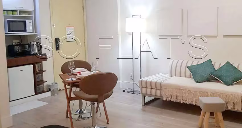Flat melia ibirapuera disponível para venda com 26m², 01 dorm e 01 vaga de garagem