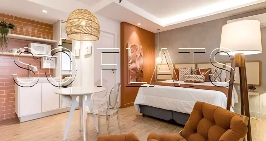 Flat The World disponível para venda com 30m², 01 dormitório e 01 vaga de garagem