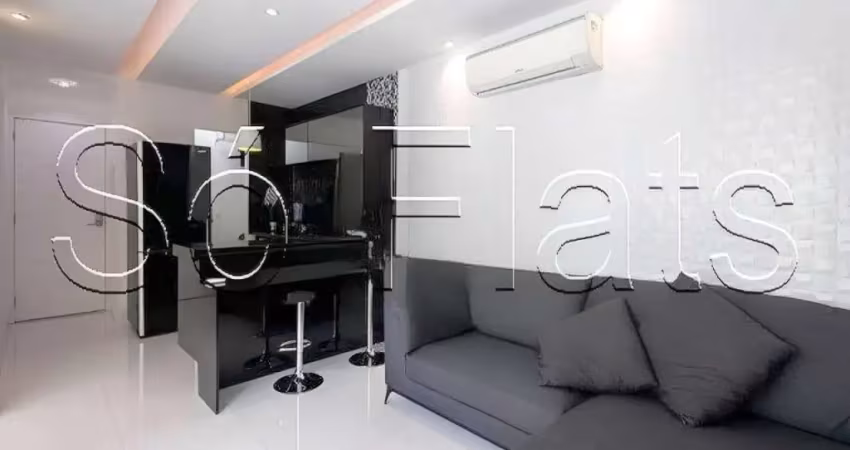 Bhd ibirapuera, apto disponível para venda com 62m², 01 dorm e 01 vaga