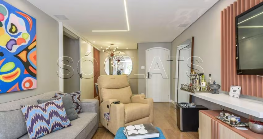 Disponível para venda no Jardins com 3 dormitórios e 1 vaga de garagem próximo da Avenida Ibirapuera