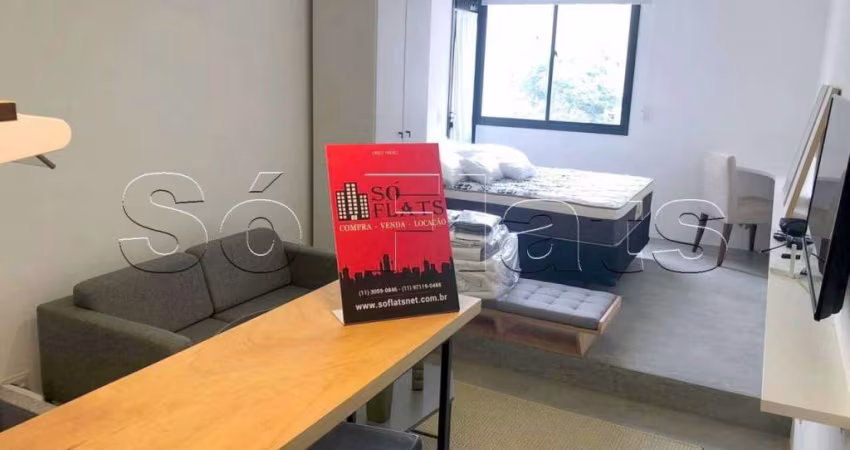 Flat Poeta Drummond, disponível para venda com 26m², 1 dormitório e 1 vaga