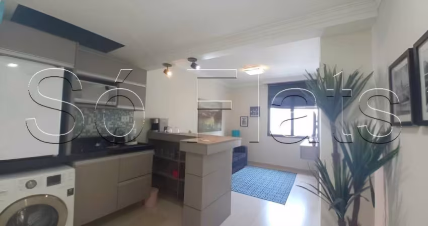 Flat Ninety disponível para venda com 32m², 01 dorm e 01 vaga