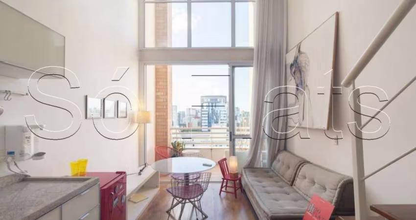 Flat Dali Nyc, apto duplex disponível para venda com 39m², 01 dorm e 01 vaga