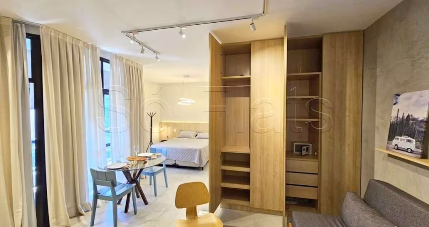 Flat 62m² alto padrão no Itaim Bibi com 02 dorms