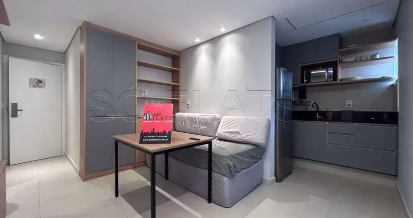 Flat new citi disponível para venda com 32m², 01 dormitório no itaim bibi.