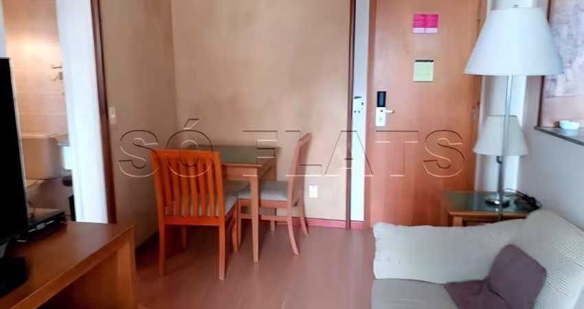 Flat estilo residencie no Brooklin proximo a Marg. Pinheiros