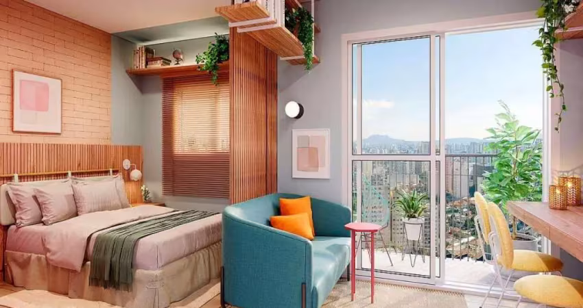 Studio Viva Benx Casa do Ator, Apto disponível com 25m² e 01 dormitório