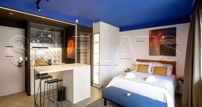 Flat hilton sp itaim disponível para venda com 28m², 01 dorm e 01 vaga de garagem