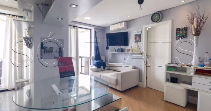 Flat Live Lodge disponível para venda com 43m², 01 dormitório e 01 vaga de garagem
