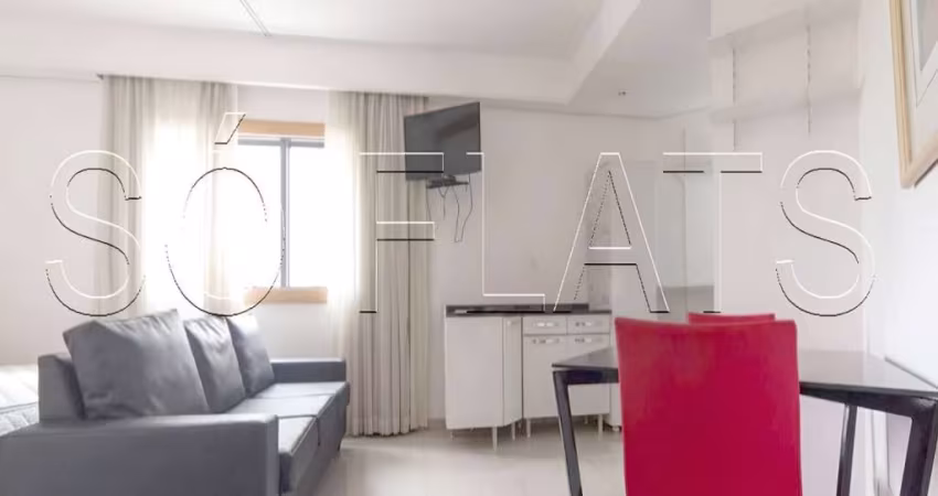 Flat Tsue Bienal disponível para venda com 26m², 01 dorm e 01 vaga de garagem