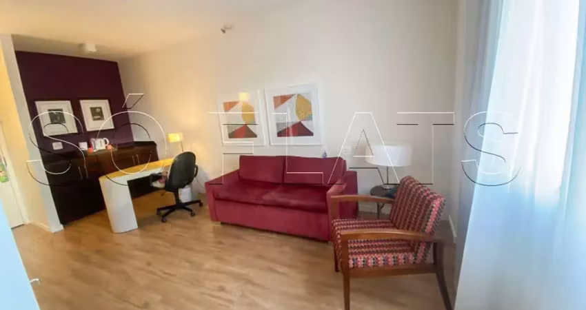 Flat em alphaville, disponível para venda com 39m², 01 dorm e 01 vaga
