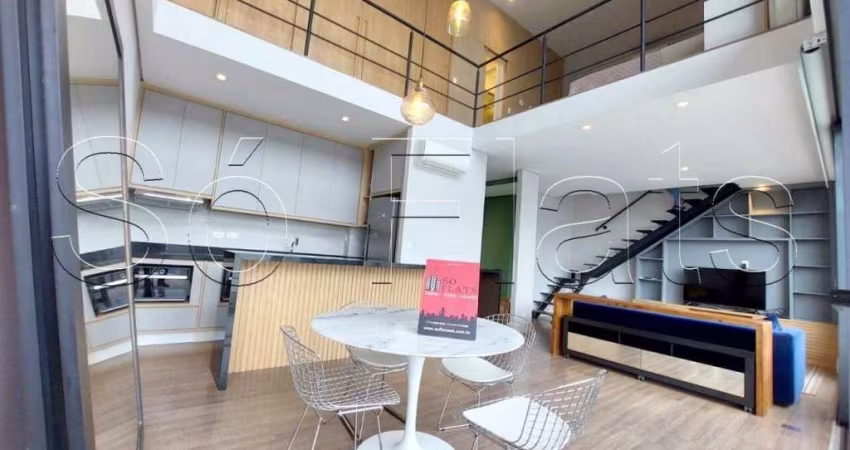 Flat FL Residence disponível para venda com 100m², 01 dormitório e 02 vagas de garagem