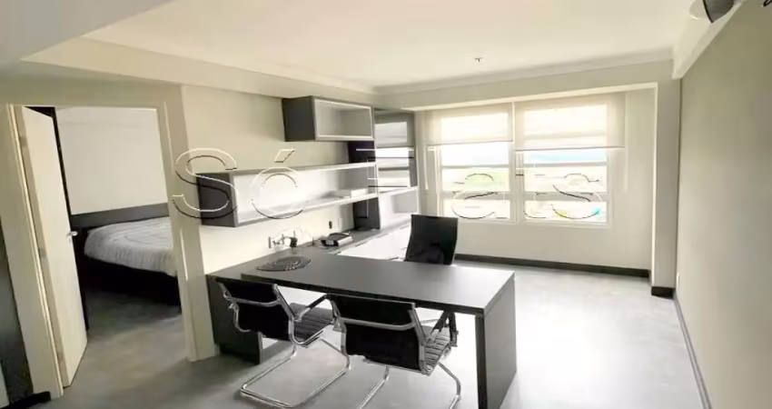 Flat mercure guarulhos disponível para venda com 33m², 01 dorm e 01 vaga de garagem