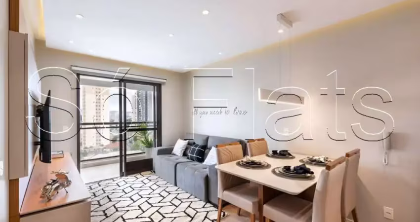 Apartamento à venda em tatuapé com 42m², 1 quarto, 1 vaga