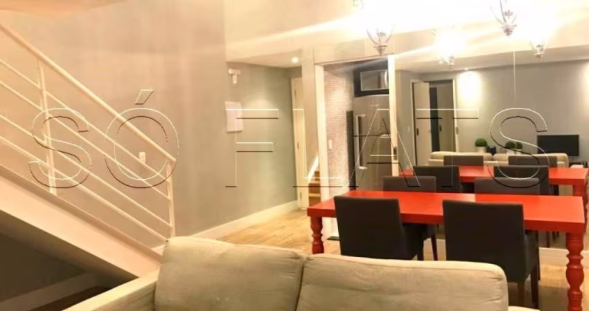 Duplex no Brooklin, prox a Marg Pinheiros e Ponte Estaiada