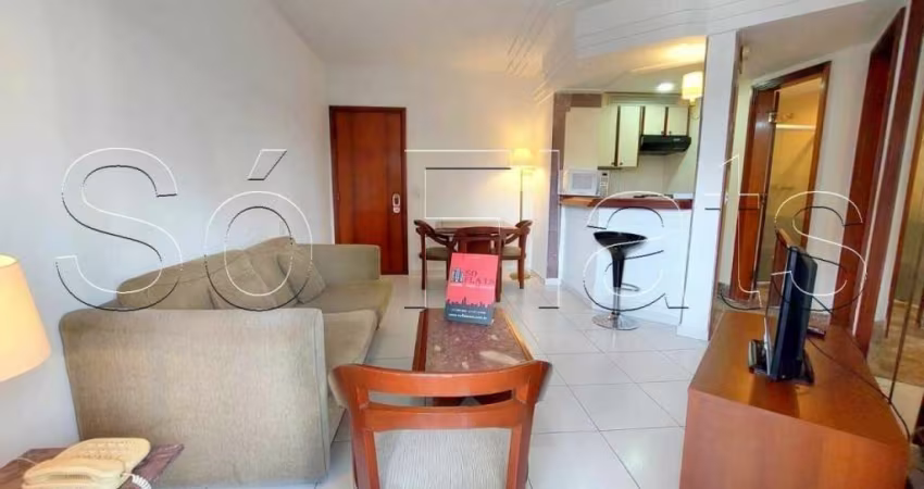 Flat Golden Tower disponível para venda com 38m², 01 dormitório e 01 vaga de garagem