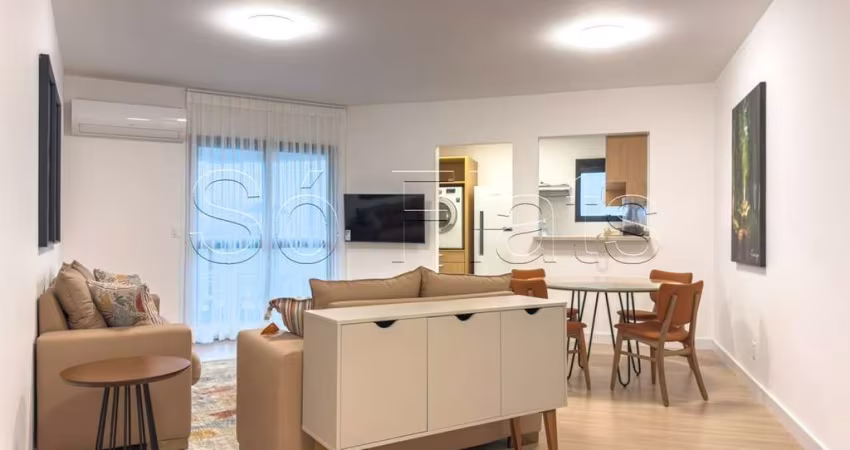 Flat Paradise Garden com 60m², 2 dormitórios e 1 vaga de garagem  disponível para locação no Paraíso