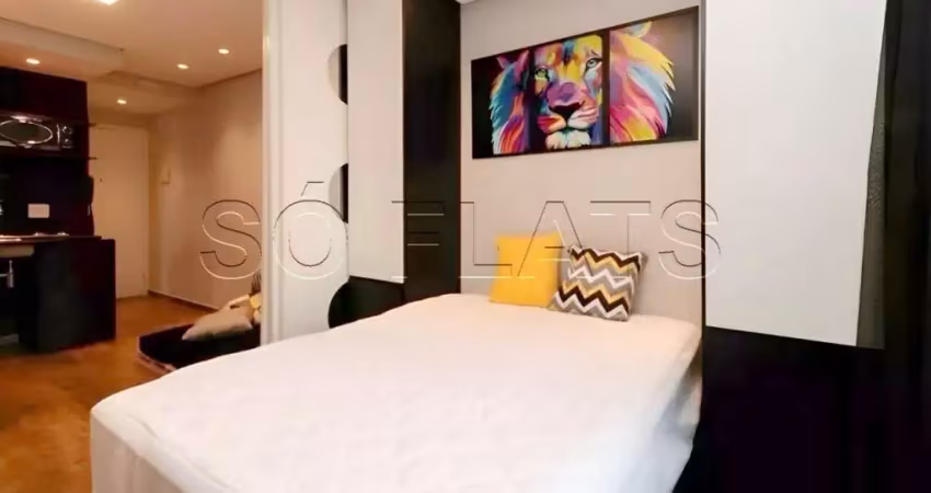 Studio disponível para locação prox a av. eusébio matoso, shop. eldorado, e unicid campus pinheiros