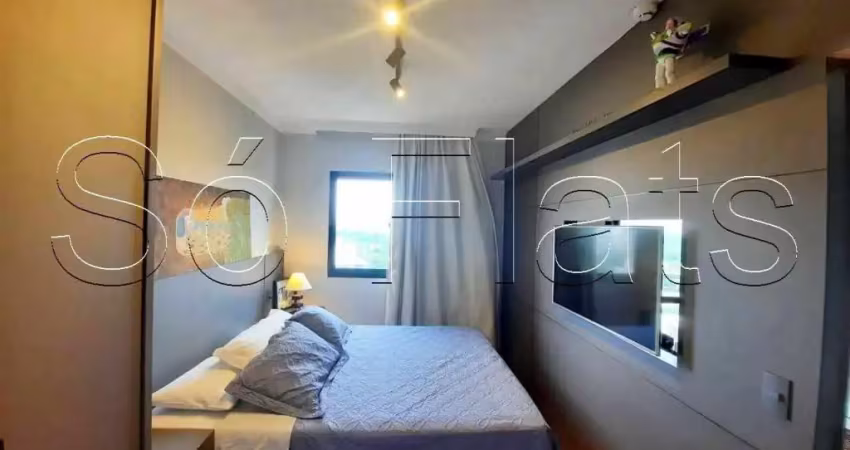 Flat clarion faria lima, disponível para venda com 27m², 01 dorm e 01 vaga