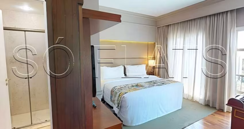Flat Gran Estanplaza Berrini disponível para venda com 30m²e 01 vaga de garagem