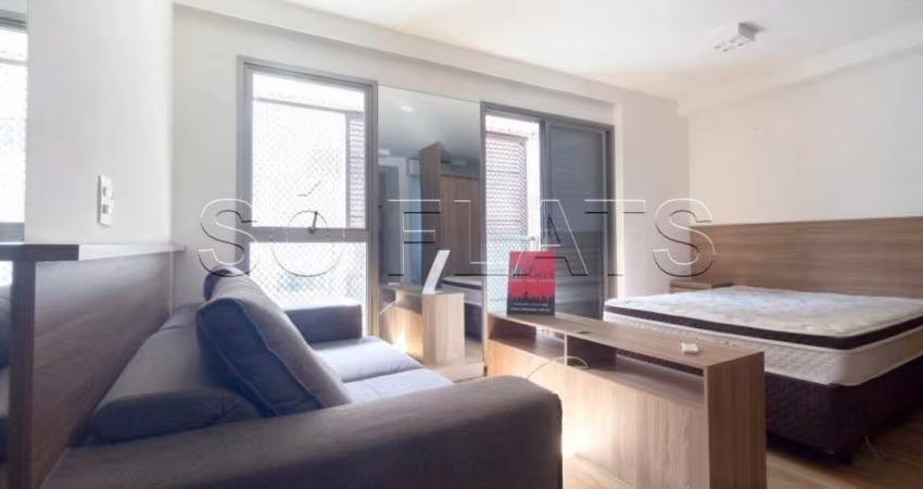 Residencial Meet Home, studio disponível para locação com 33m², 01 dorm e 01 vaga de garagem.