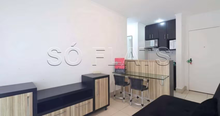 Flat Moema Top Life, para venda com 37m², 01 dorm e 01 vaga de garagem