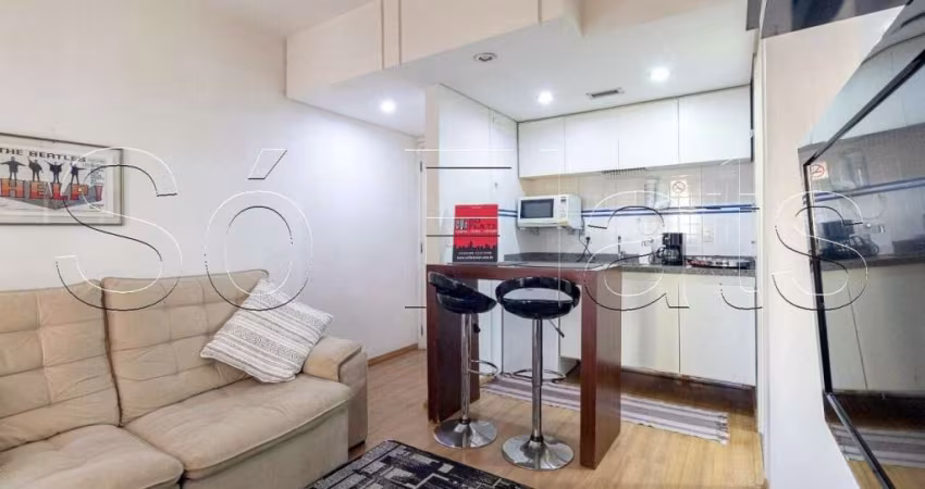 Flat QI Inteligence disponível para venda com 37m², 01 dorm e 01 vaga de garagem