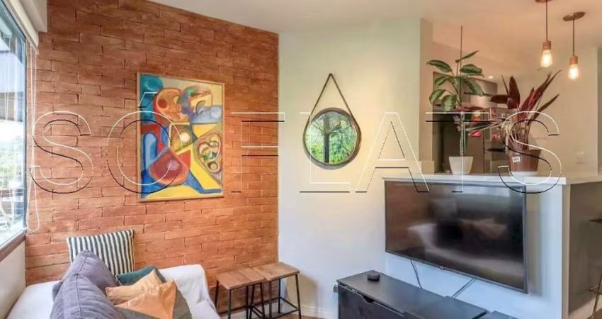 Flat Park Plaza Brooklin, disponível para venda com 49m², 01 dorm e 01 vaga de garagem