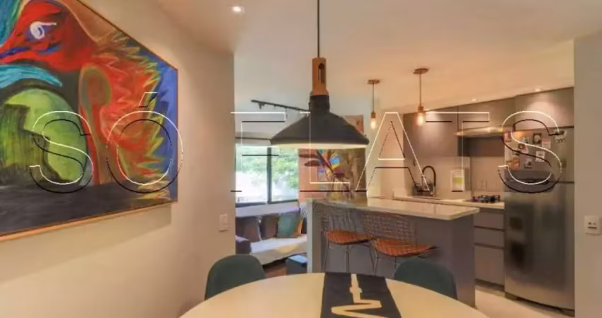 Flat Park Plaza Brooklin, disponível para venda com 49m², 01 dorm e 01 vaga de garagem