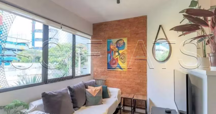 Flat Park Plaza Brooklin, disponível para venda com 49m², 01 dorm e 01 vaga de garagem