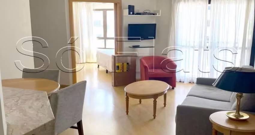 Flat no estanconfor moema com 2 dormitórios disponível locação próximo da av dos bandeirantes.