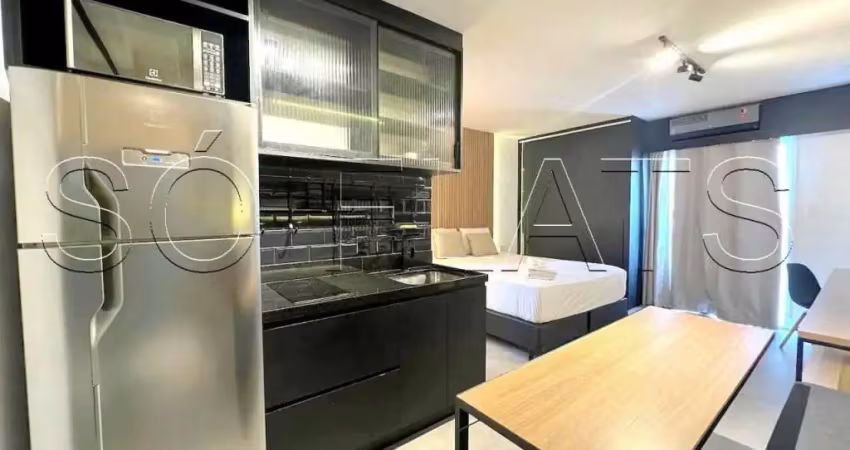 Residencial vibe republica, apto disponível para venda com 35m² e 01 dormitório