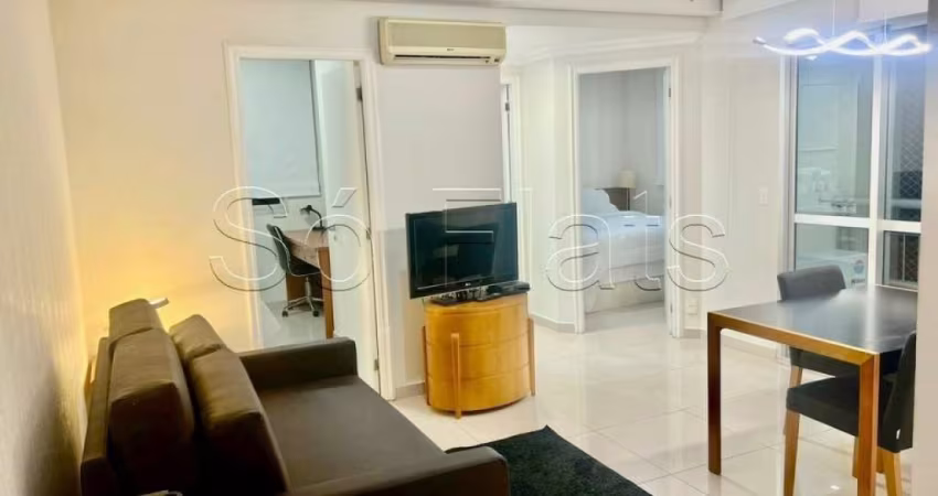 Flat disponível para locação prox. ao Shopping Frei Caneca, Av. Paulista e Metrô Paulista.