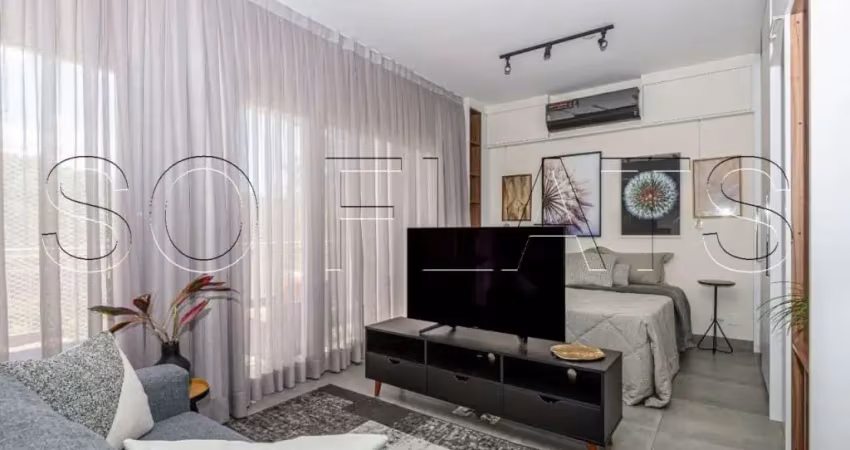 Residencial trix tamboré disponível para venda com 42m², 01 dorm e 01 vaga de garagem