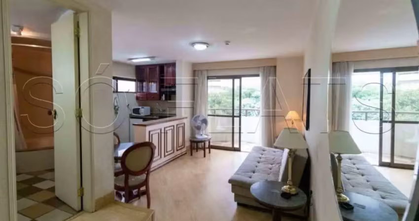 Flat paulista wall street disponível para venda com 49m², 01 dorm e 01 vaga de garagem