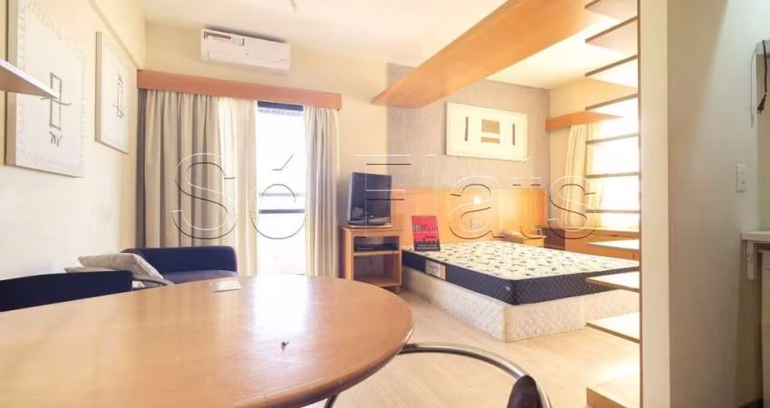 Flat Radisson Paulista, disponível para compra com 31m², 01 dorm e 01 vaga