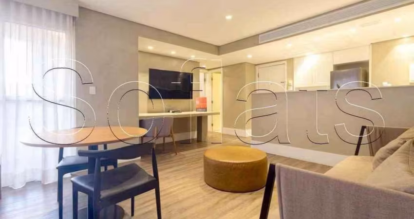 Flat George V Maria Lisboa disponível com 66m², 01 dormitório e 01 vaga de garagem