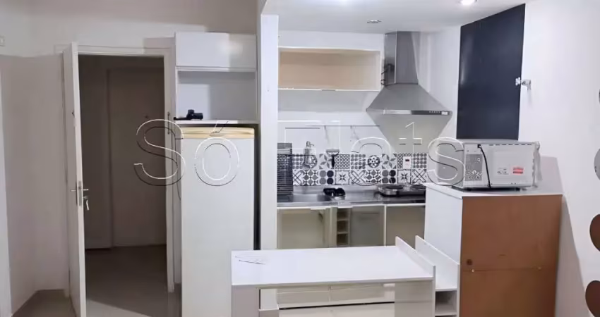 Flat paulistânia disponível para venda com 40m², 01 dorm e 01 vaga