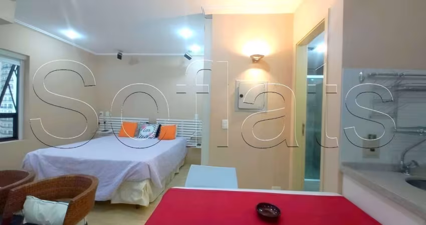 Flat Quality Paulista disponível para venda com 29m², 01 dorm e 01 vaga