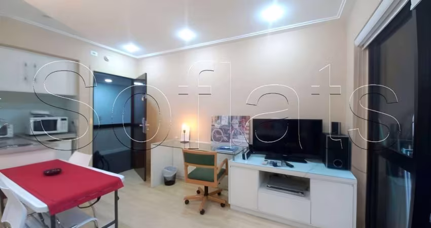 Flat Quality Paulista disponível para venda com 29m², 01 dorm e 01 vaga