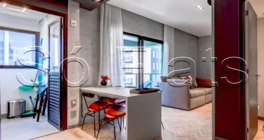 Residencial Mario Ferra II, apto disponível para locação contendo 49m², 1 dormitório e 1 vaga.