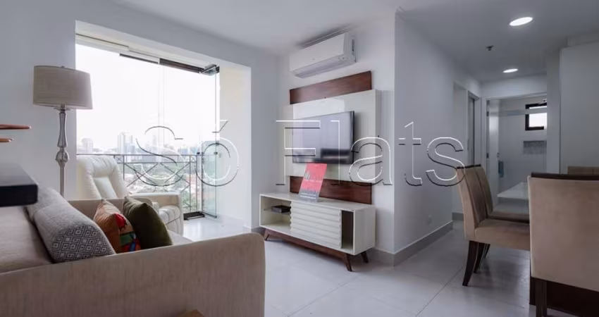 Apto no Quality Alvorada, disponível com 43m², 1 dormitório e 1 vaga na Vila Olímpia.