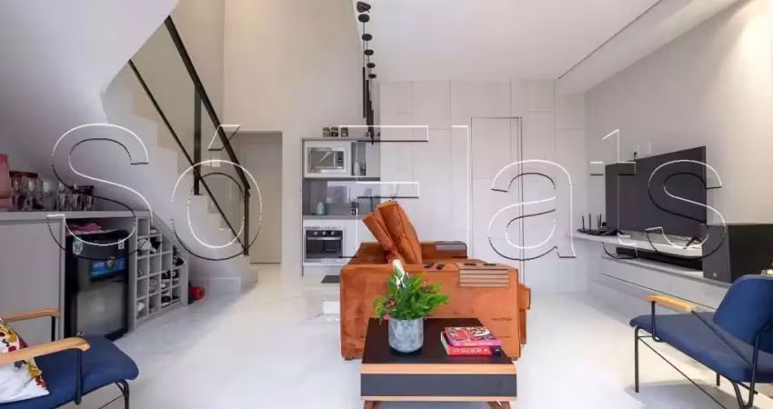 Residencial summit pinheiros disponível para venda com 60m², 01 dormitório e 02 vagas de garagem