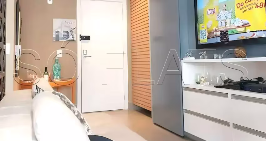 Studio na bela vista com 42m² mobiliado, excelente estrutura e localização privilegiada