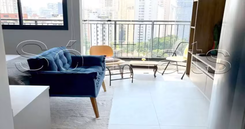 Oy campo belo, flat disponível para locação com 24m² e 01 dormitório.