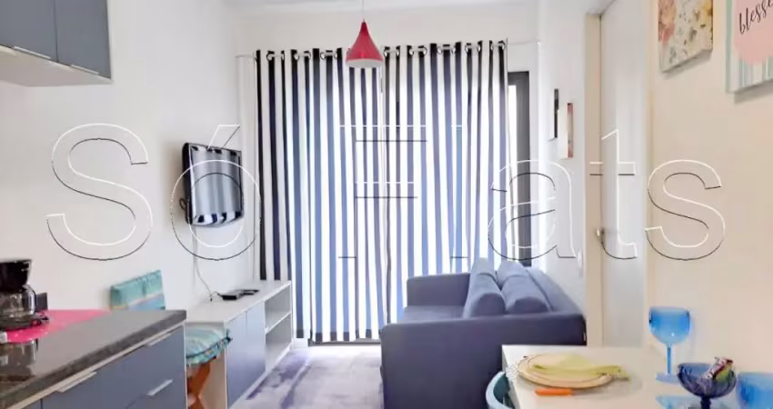 Studio nex one butantã, flat disponível para locação totalmente mobiliado com 33m² e 1 dormitório.