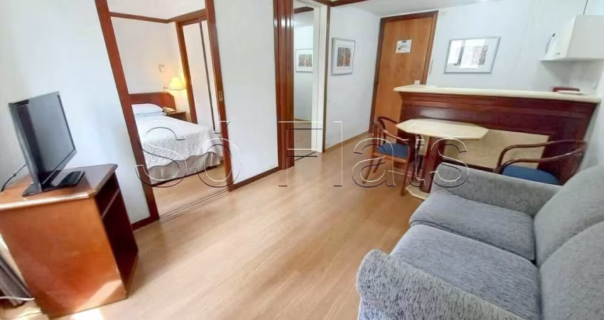 Flat no Ninety disponível para locação próximo ao Shopping Pamplona, e Avenida 9 de Julho.