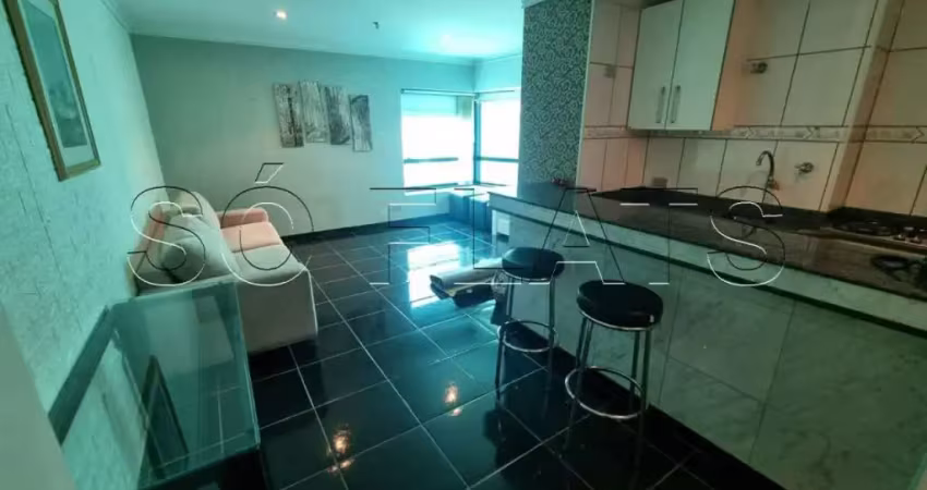 Flat no modus vivendi 37m², 1 dormitório e 1 vaga de garagem, disponível para locação.