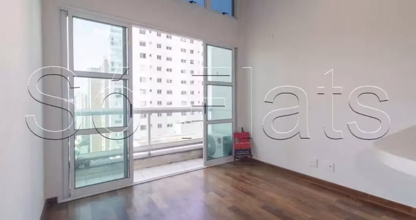 Apartamento Moema Loft disponível para compra com 32m², 01 dorm e 01 vaga
